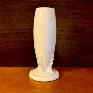 Fiestaware White Bud Vase